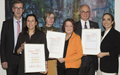 Das Uniklinikum Würzburg feierte seine erneute Auszeichnung für Selbsthilfefreundlichkeit